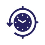 an icon of a clock or timer